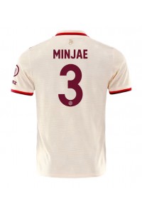 Bayern Munich Kim Min-jae #3 Jalkapallovaatteet Kolmaspaita 2024-25 Lyhythihainen